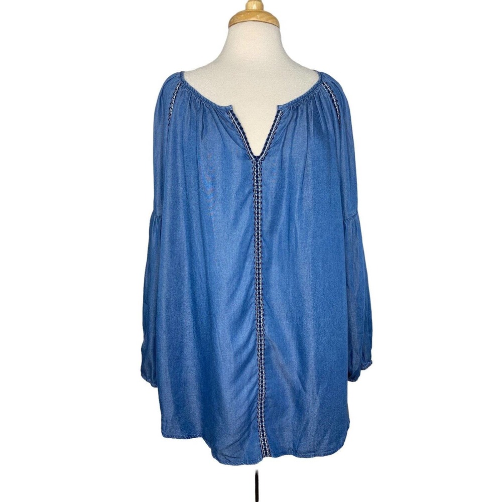 Hannah Blue Blouse